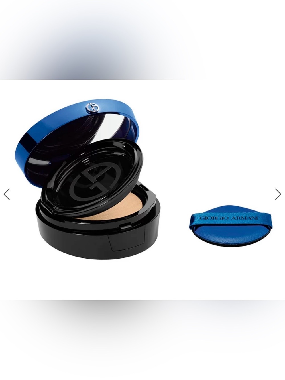 GIORGIO ARMANI Designer Essence-in-Balm Mesh Cushion Foundation (with Case) NEW